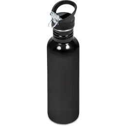 Ventura Stainless Steel Water Bottle Black Unbranded